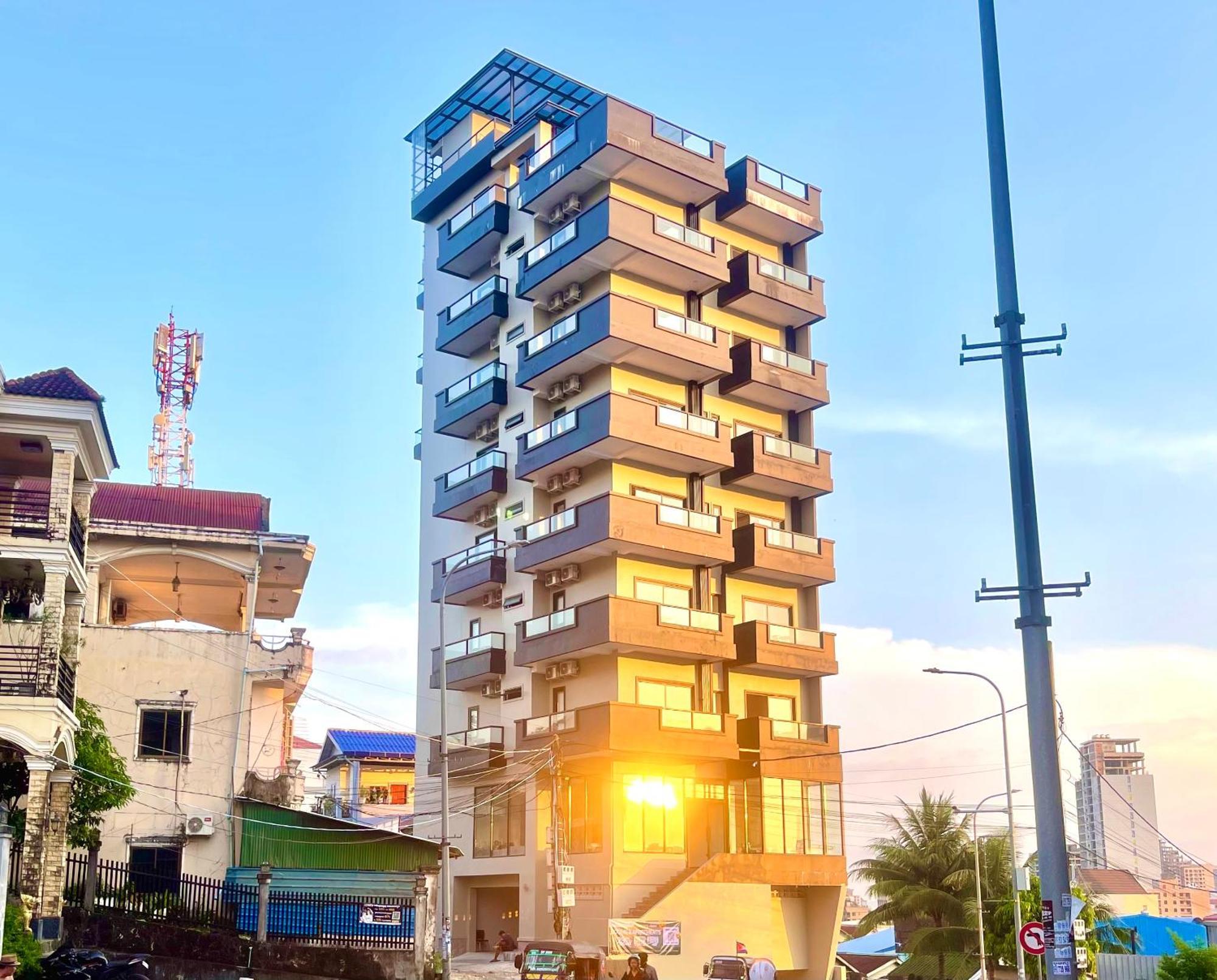 Skyview Residence & Apartments Сиануквиль Экстерьер фото
